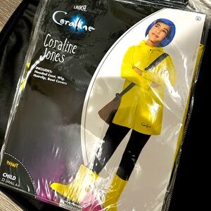 Coraline Kids Costume. NWT